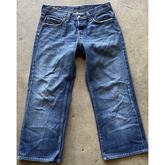 Vintage Citizens of Humanity Women’s Sz 30 Evans Relaxed Button 606 Jeans USA - Picture 2 of 16